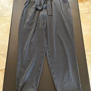 Striped Black and Grey Women’s Torrid Pants